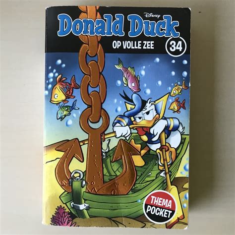 Donald Duck Thema Pocket Op Volle Zee Deel