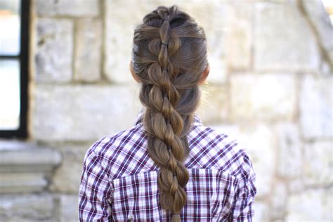 Pull-Through Mermaid Braid - Cute Girls Hairstyles