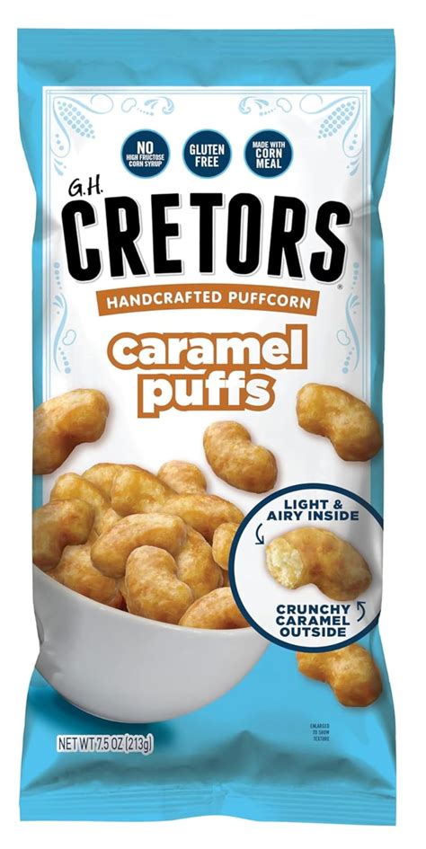 G H Cretors Caramel Puffs Jms Oz Pk Case Walmart