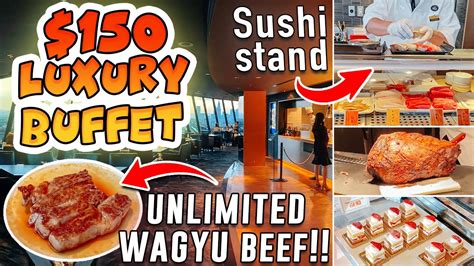 Best Luxury Buffet In Tokyo All You Can Eat Wagyu Beef And Shushi At