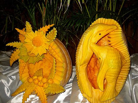 Creative Vegetable Carvings Let The World Know