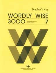 Wordly Wise Book Answer Key Really Old Exodus Books