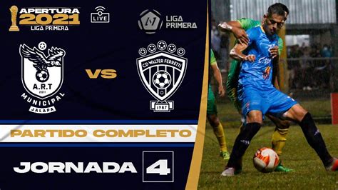 EN VIVO ART Jalapa Vs CD Walter Ferretti Jornada 4 Liga Primera