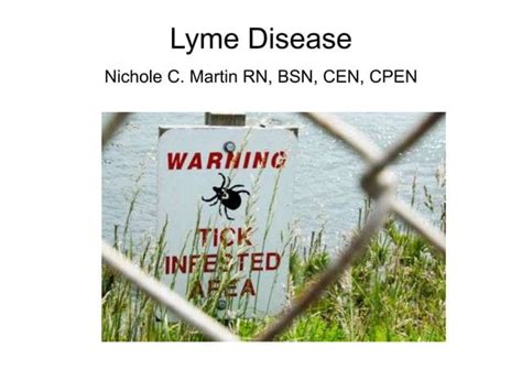 Lyme Disease Ppt