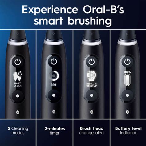 Oral-B iO Series 6 Electric Toothbrush, Grey Opal | Oral-B