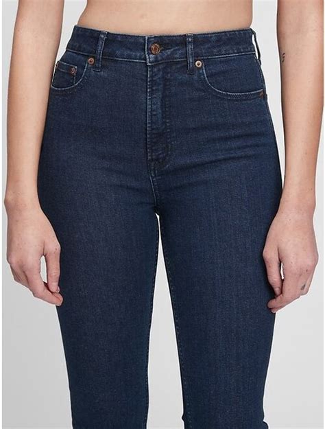 Buy Gap Sky High Rise Vintage Slim Jeans With Secret Smoothing Pockets And Washwell™ Online