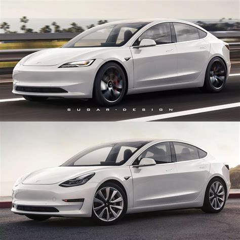 Refreshed 2024 Tesla Model 3 Gets Rendered Based On Spy Shots TechEBlog