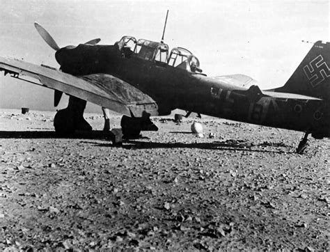 Junkers Ju87B North Africa 1943 World War Photos