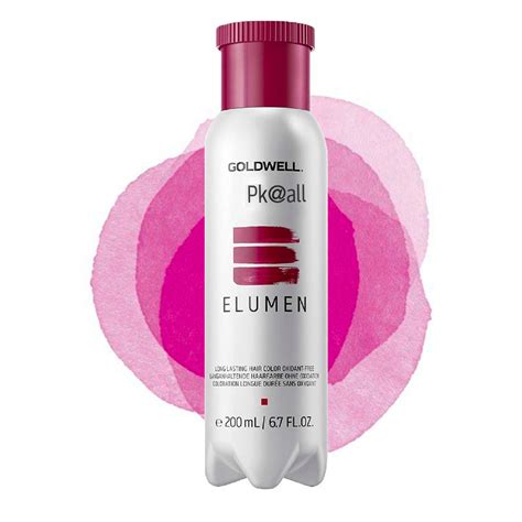 Goldwell Elumen Pure Pkall 200ml Pink Hair Gallery