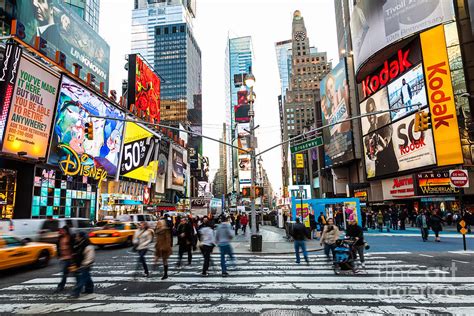 Times Square New York City Photograph By Voisin Phanie Pixels