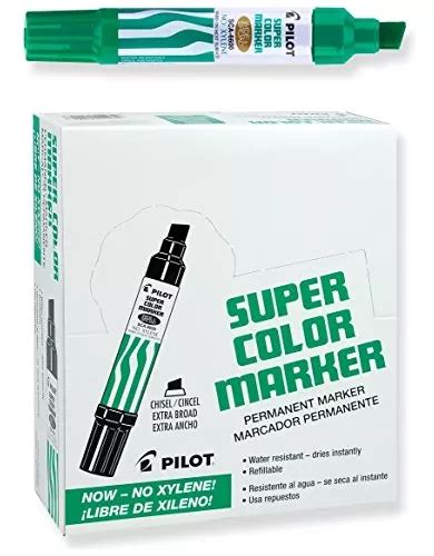 Pilot Super Jumbo Color Recargable Marcadores Permanentes X