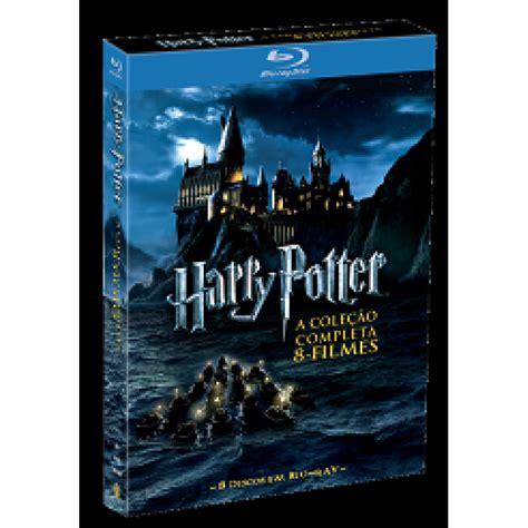 Box Harry Potter A Coleção Completa 8 Filmes 8 Blu Ray s