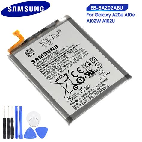 Samsung Bater A Original De Eb Ba Abu Para Samsung Galaxy A E A F