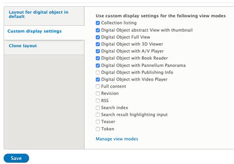 Creating Display Modes Archipelago Documentation