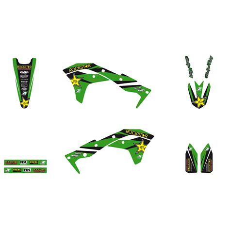 Kit Adhesivos Blackbird Kawasaki Elegir A O Y Modelo Dagan Off Road