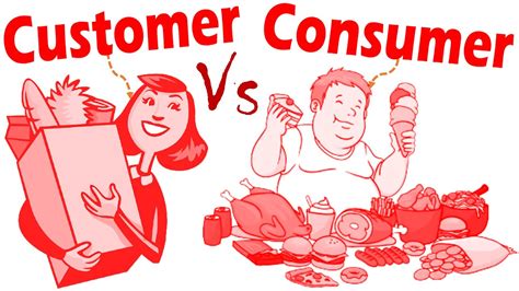 Differences Between Customer And Consumer Youtube