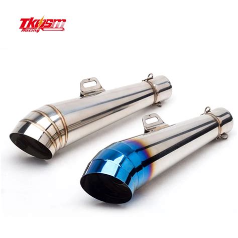 Tkosm 36 50mm Modified Motorcycle Exhaust Pipe Stainless Steel Fried