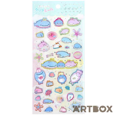 Buy San X Jinbesan Friends Seabunny Raised Glitter Sticker Sheet At