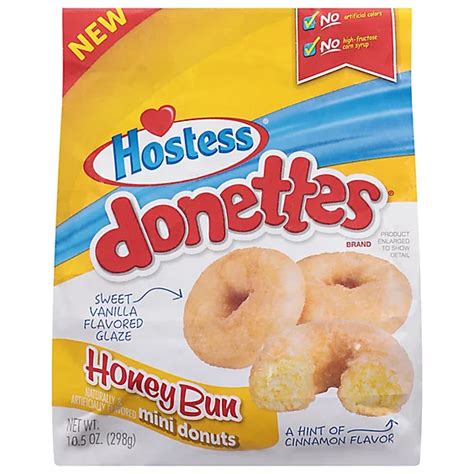 Hostess Honey Bun Donettes 105 Oz Albertsons