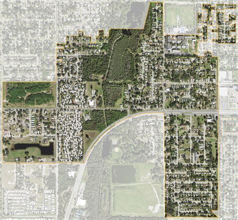 Map of Ridgecrest CDP, Florida