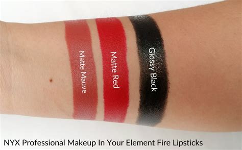 NYX Professional Makeup In Your Element Fire Collection Review The