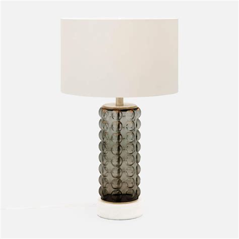 Made Goods Felicity Table Lamp Smoke Glass Clayton Gray Home