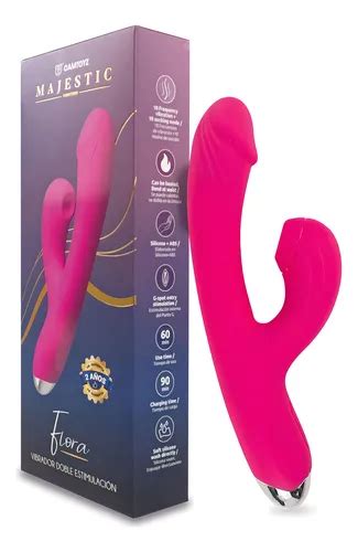 Vibrador Punto G Y Succionador De Clitoris Consolador Dildo Color Rosa Chicle MercadoLibre
