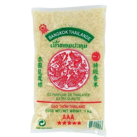 Riz Thai Parfum Qualit Premium Gao Thom Kg Sachet Kg X Kg