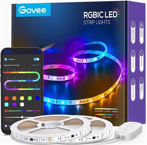 Buy Lumi Res De Bande Led Rgbic Govee Pieds Bandes Led