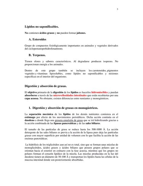 Grasas Digesti N Y Metabolismo Rumiantes Y No Rumiantes PDF