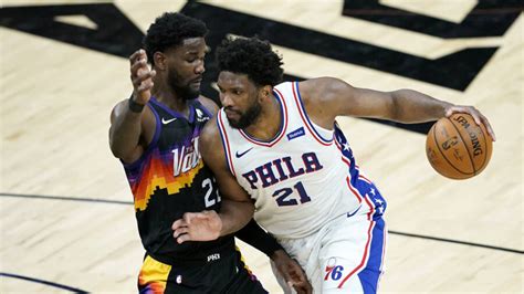 76ers James Harden Out Joel Embiid Starts Vs Suns Deandre Ayton Out