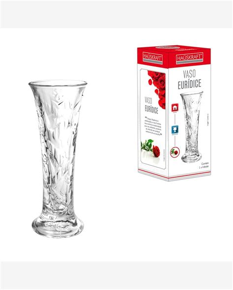 Riachuelo Vaso Euridice 14 6Cm Transparente Hauskraft