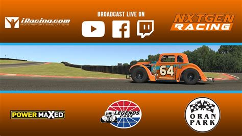 NXTGEN Racing Season 20 IRacing Legends Series Round 8 Oran