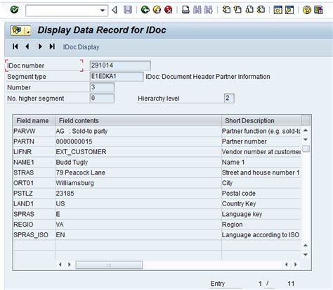 Sap Edi Edpar Table Walkthrough How To Cross Reference Sap Customer