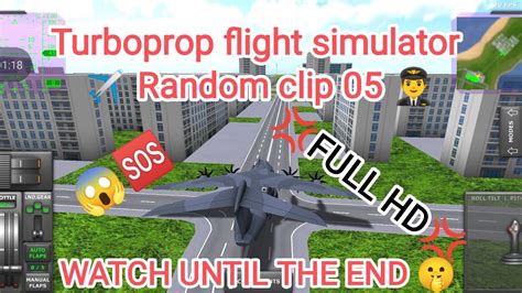 Turboprop Flight Simulator ️ Random Clip 05 👨‍ ️ Full Hd 👍 Omg 🏆🥳