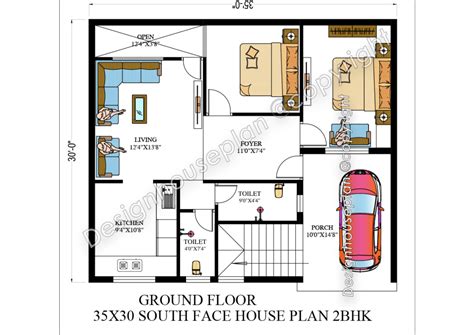 39 X 35 Simple House Plan Ii 39 X 35 Home Design Ii 39 X 35 Ghar Ka Naksha Design Ii Best House