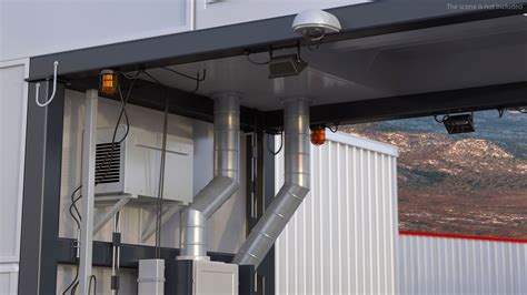 Smith Detection Cip 300 Compact Vehicle Inspection System 3d Model 69