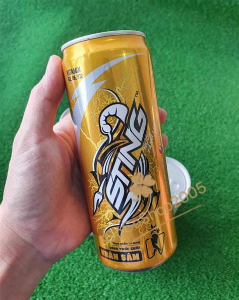 【vietnam】1 Can Sting Ginseng Energy Drink 320 Ml Nuoc Tang Luc Nhan