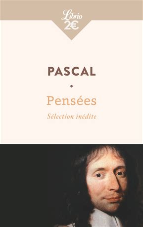 Pensées de Blaise Pascal Editions Flammarion