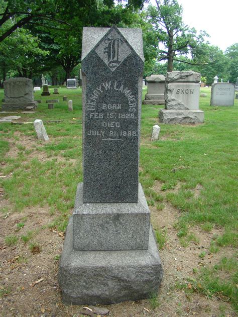 Henry W Lammers 1829 1898 Find A Grave Memorial