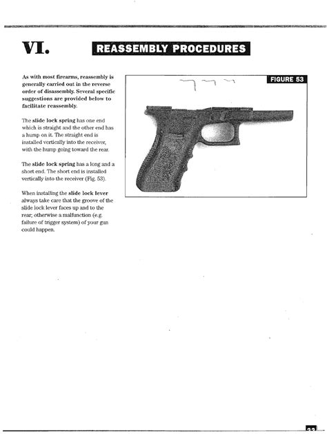 Glock Armorers Manual Armorers Update