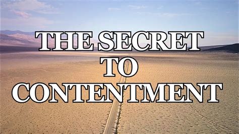 The Secret To Contentment Philippians Devotion Bible