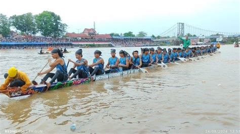 Inilah Daftar Lengkap Juara Pacu Jalur Tradisional Kuansing