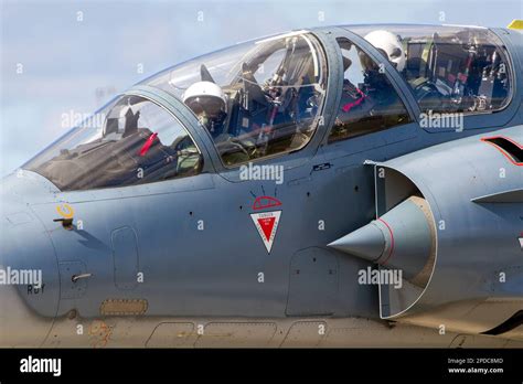 Indian Air Force Mirage 2000Ti taxiing at RAF Waddington during the Cobra Warrior 2023 Exercise ...