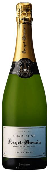 N V Forget Chemin Carte Blanche Brut Champagne Vivino US