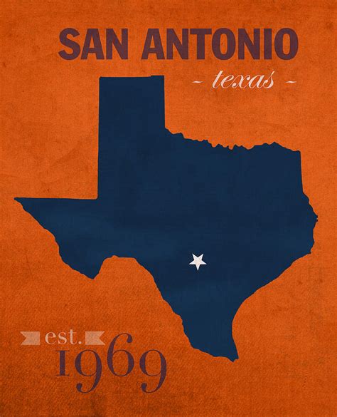 University Of Texas At San Antonio Roadrunners College Town State Map ...