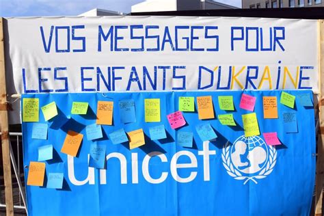 Ukraine la mobilisation de nos bénévoles en France en 2022 UNICEF