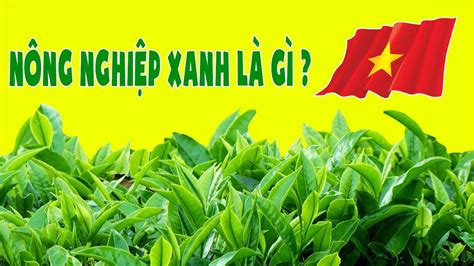 Cách Mạng Nông Nghiệp Xanh Là Gì Nông Nghiệp Xanh Tại Việt Nam đang ở