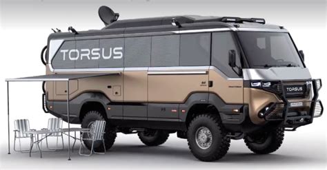 Torsus The Worlds First Heavy Duty 4x4 Off Road Camper Camper Van Man