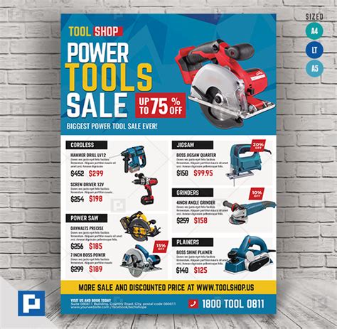 Tool Sale Flyers